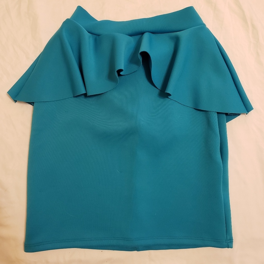 Peplum skirt